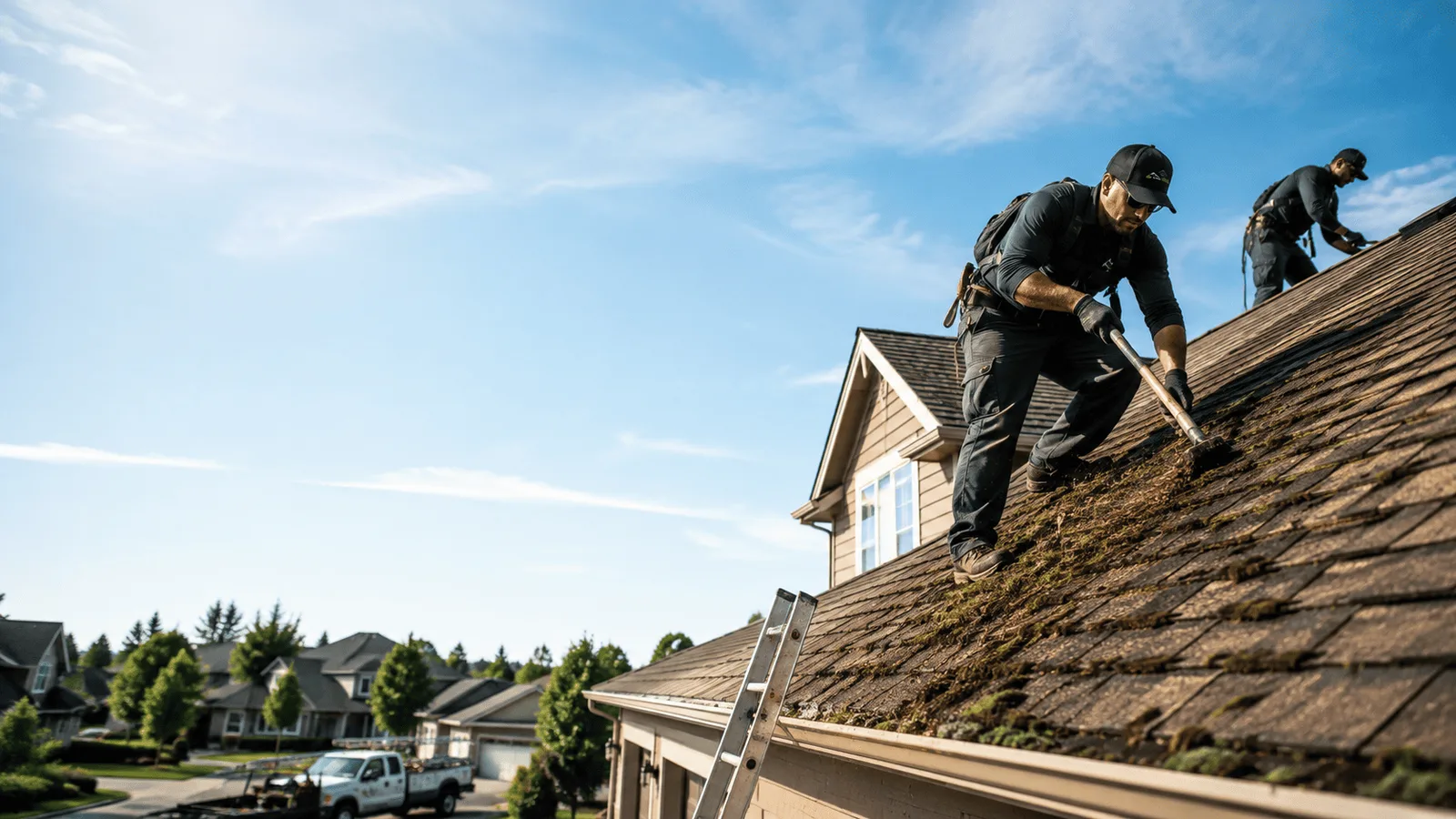 Roof Moss Removal in Auburn, GA near me